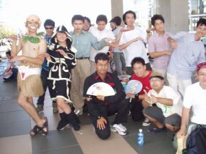 このメンバーで昼の部開始!